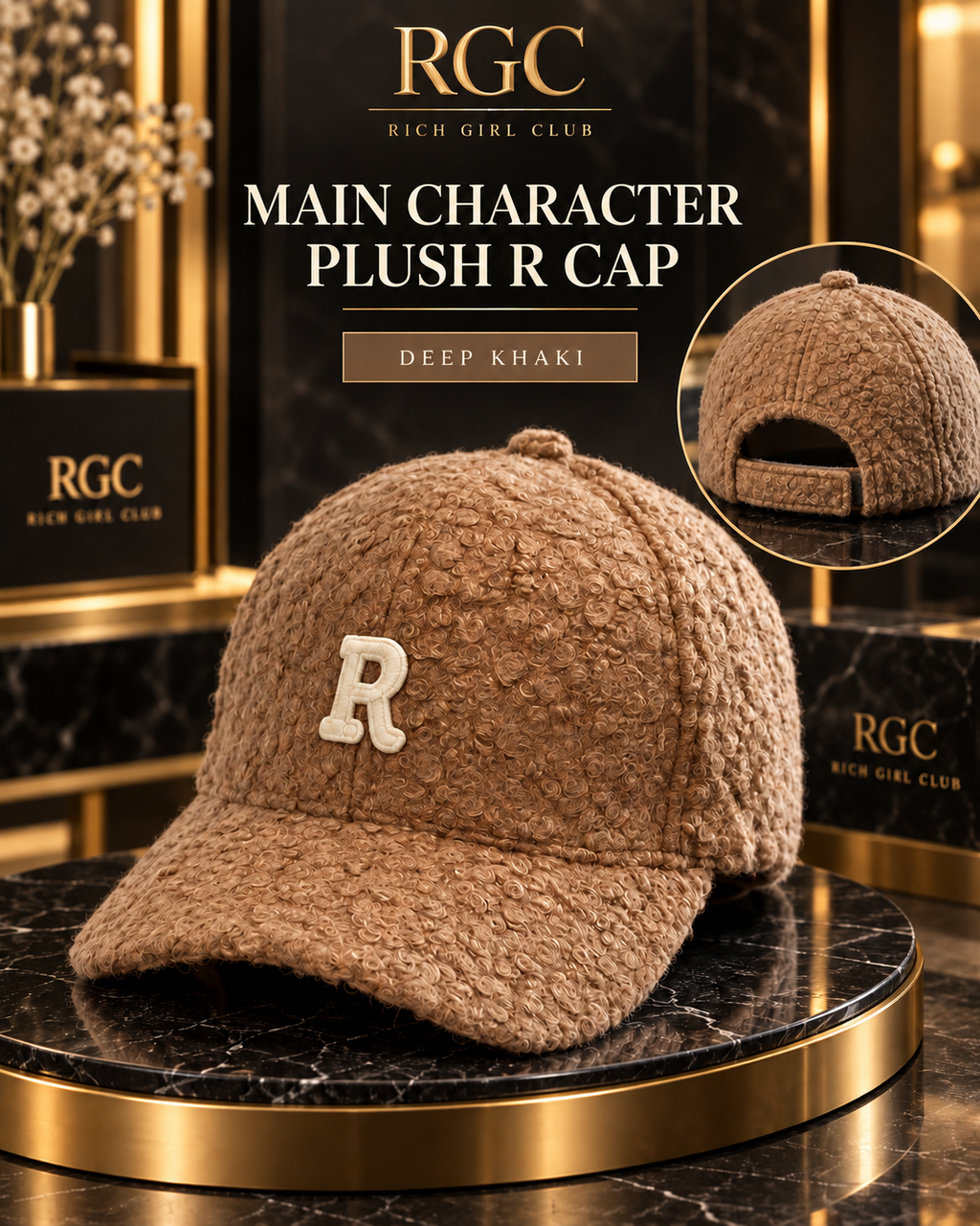 Main Character Plush R Cap
