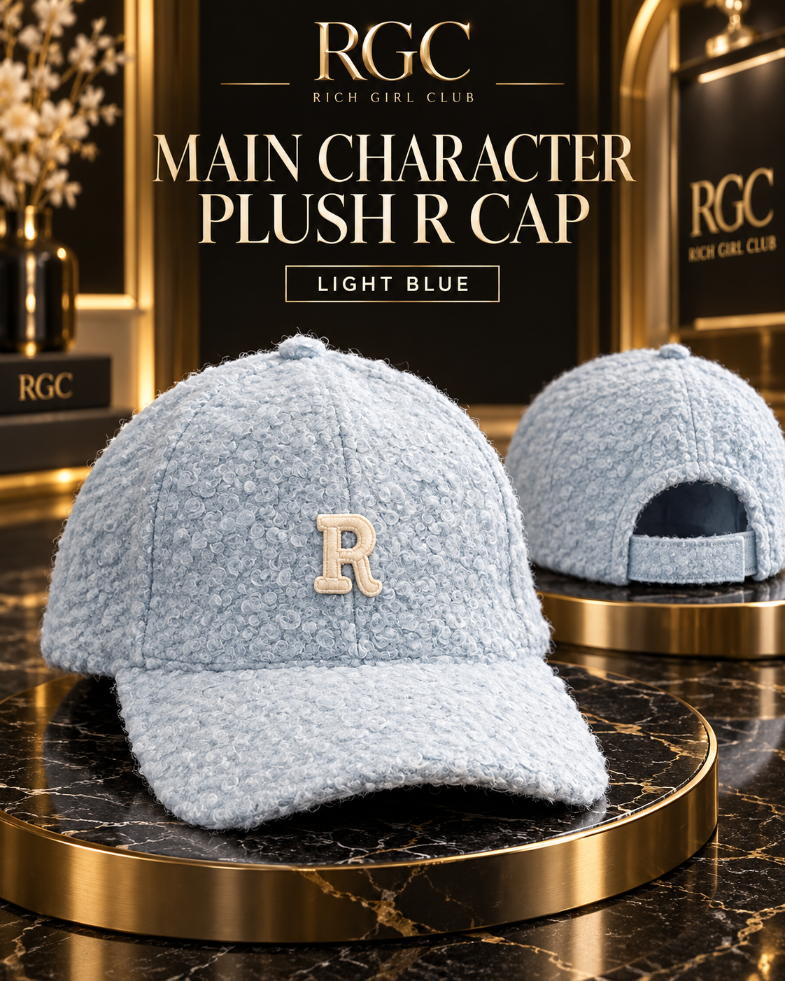 Main Character Plush R Cap
