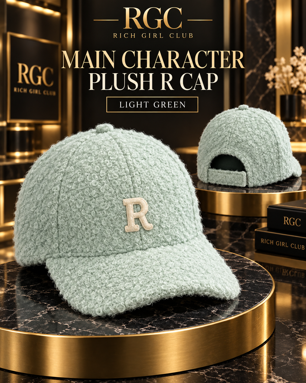 Main Character Plush R Cap