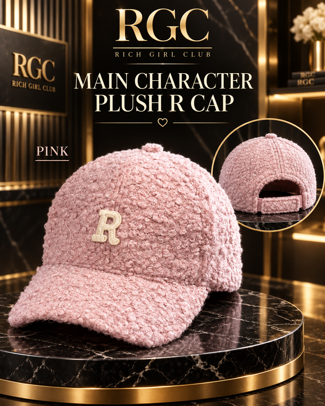 Main Character Plush R Cap