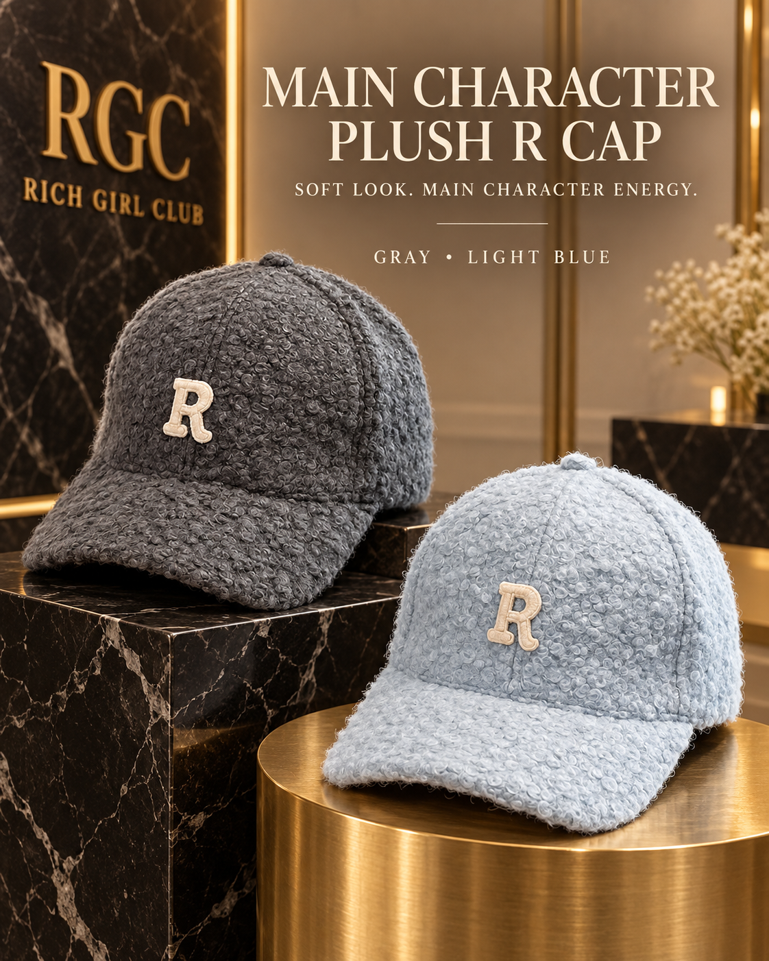 Main Character Plush R Cap