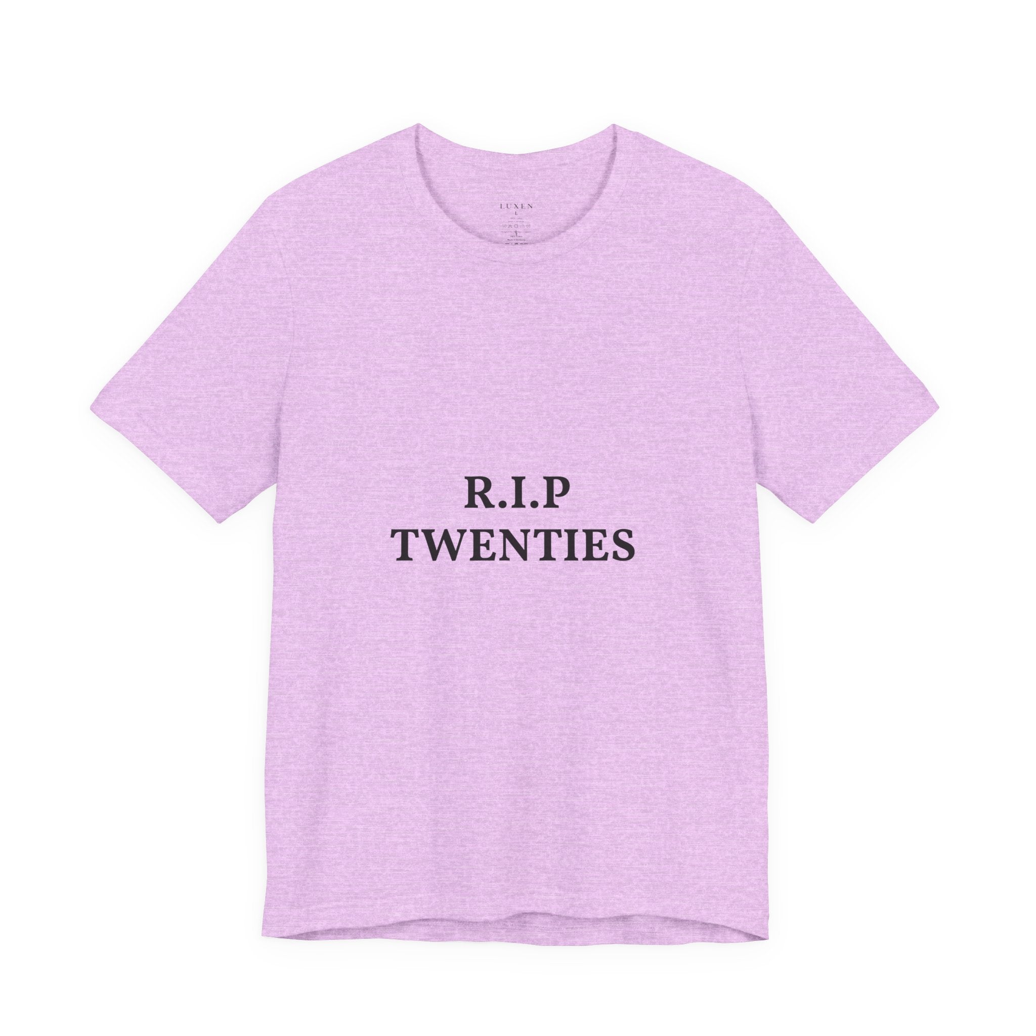 R.I.P. TWENTIES Tee — “Thank You Twenties, Let’s Party” 30th Birthday Shirt