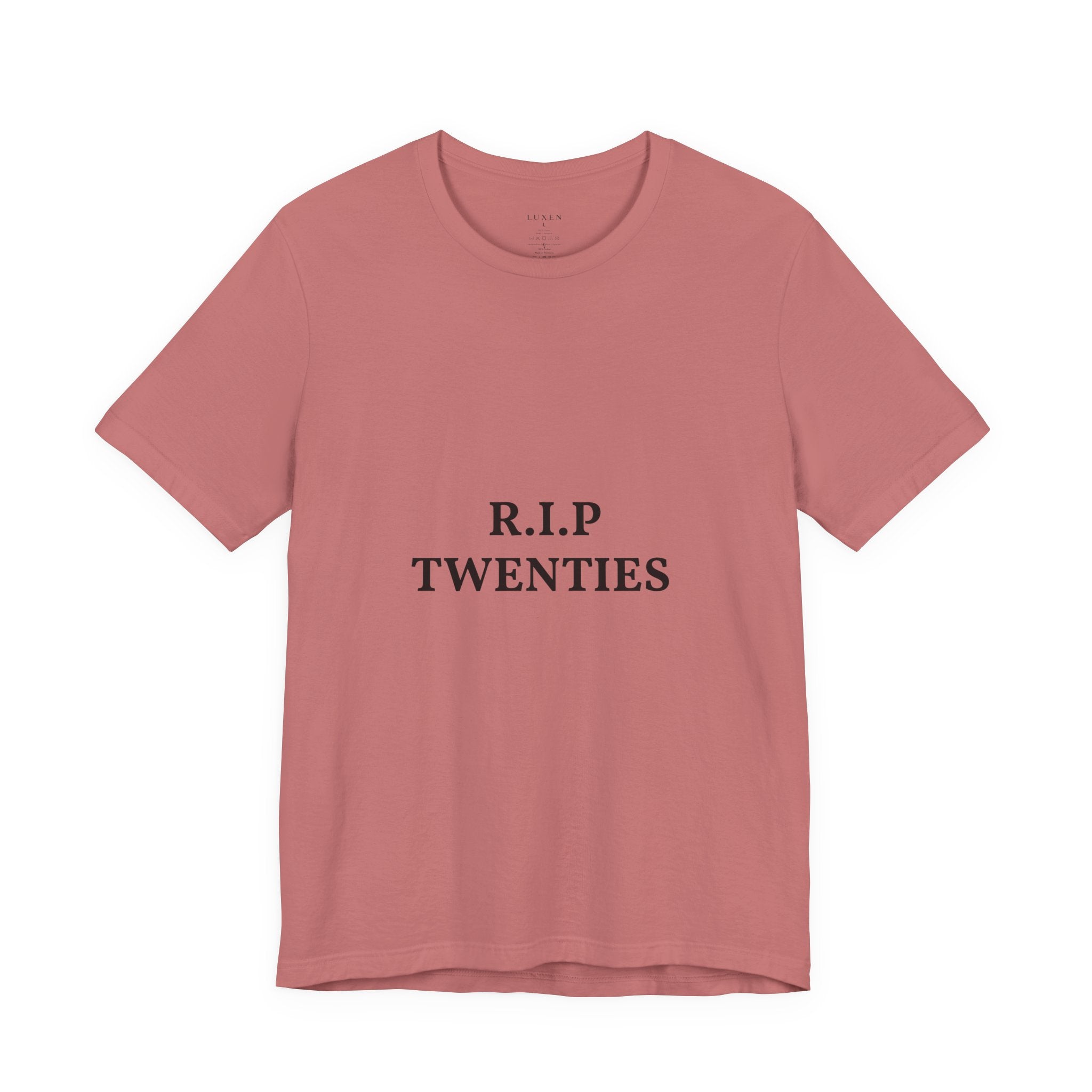 R.I.P. TWENTIES Tee — “Thank You Twenties, Let’s Party” 30th Birthday Shirt