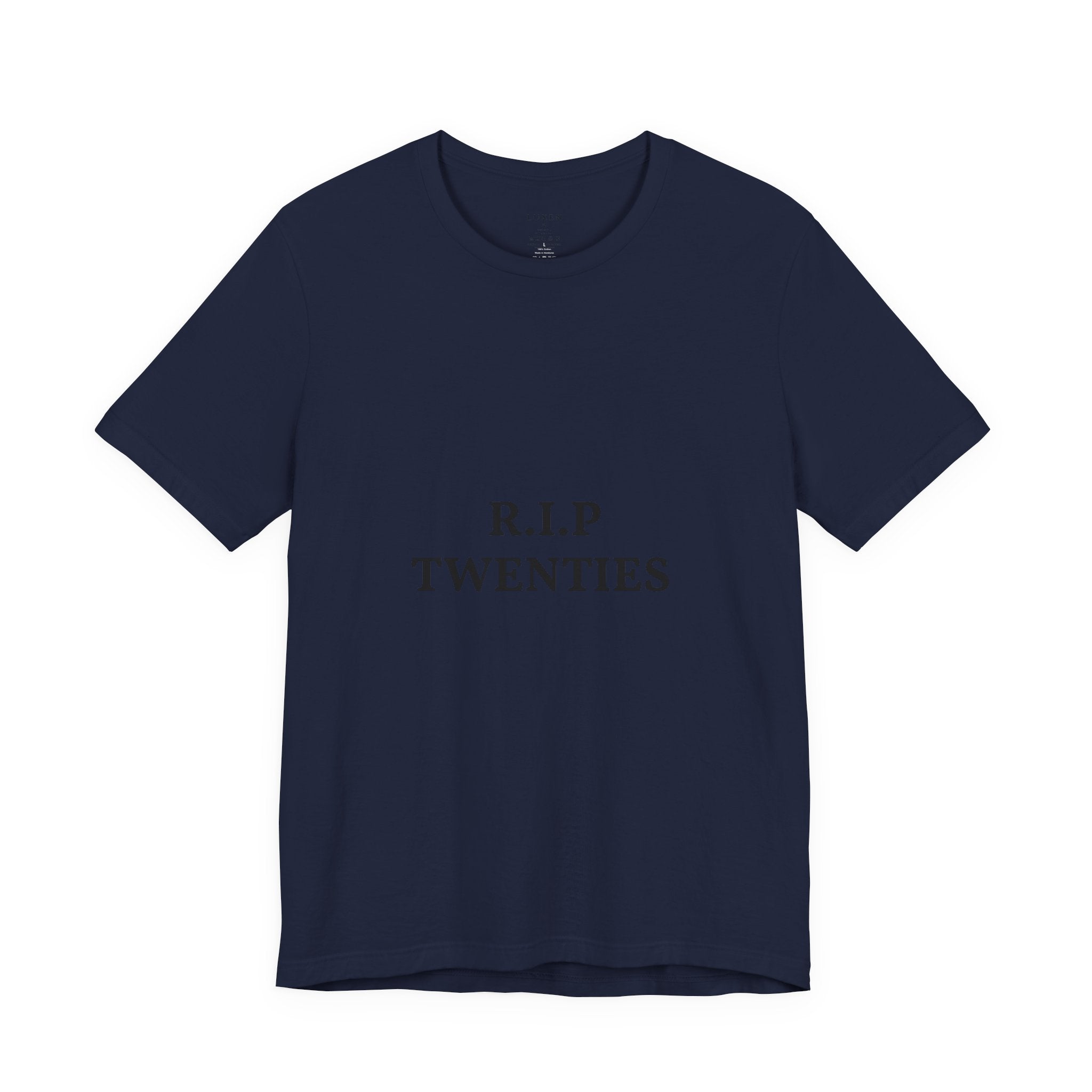R.I.P. TWENTIES Tee — “Thank You Twenties, Let’s Party” 30th Birthday Shirt