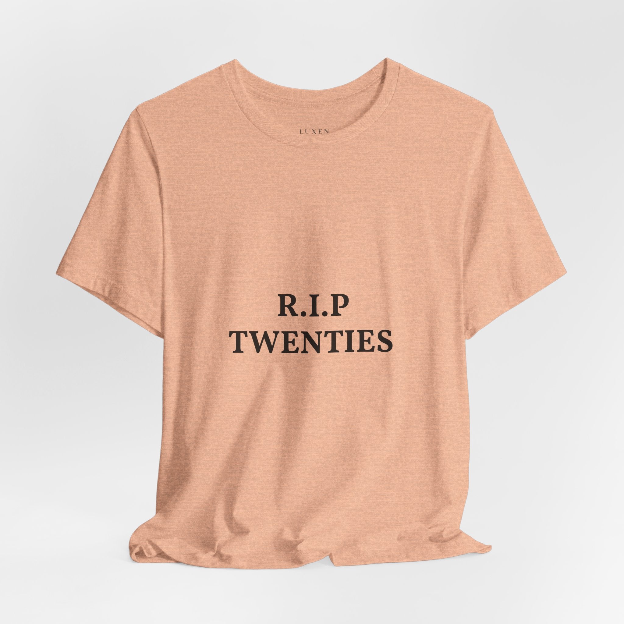 R.I.P. TWENTIES Tee — “Thank You Twenties, Let’s Party” 30th Birthday Shirt
