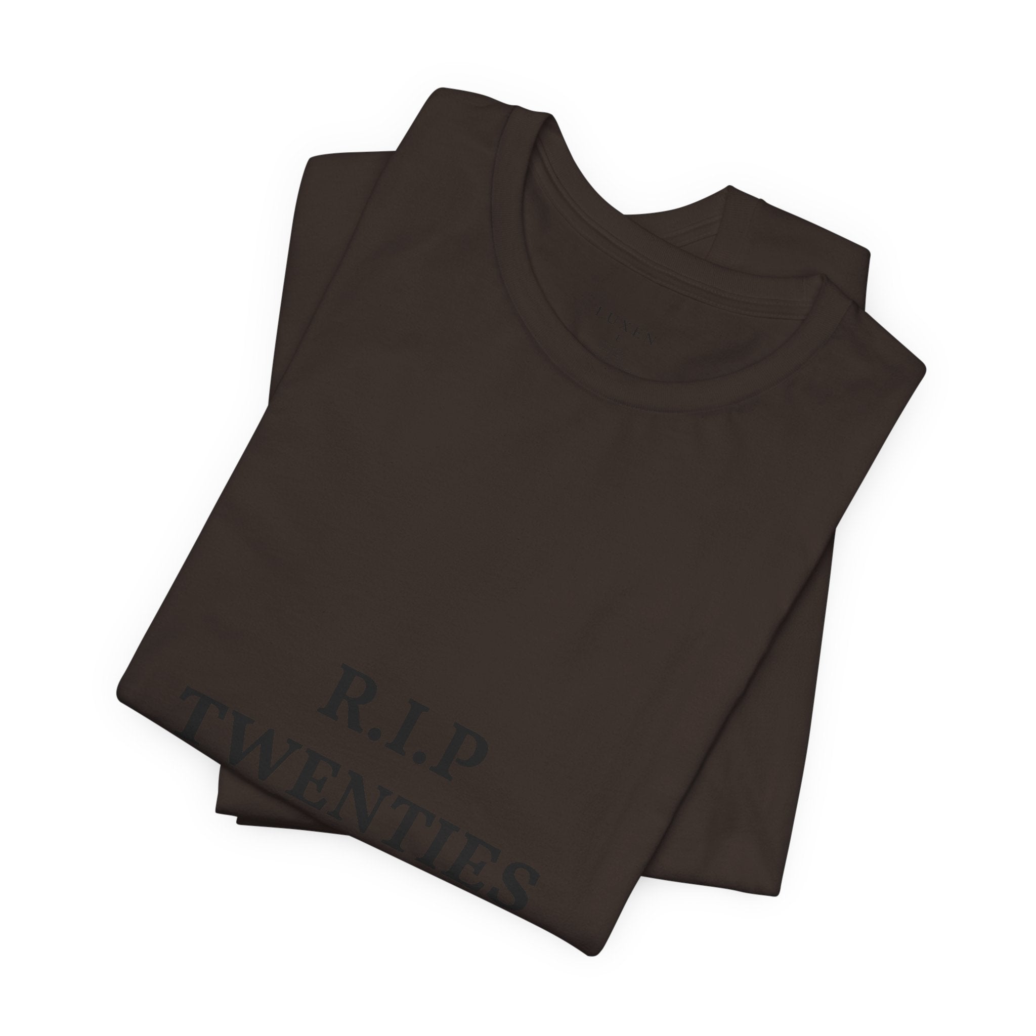 R.I.P. TWENTIES Tee — “Thank You Twenties, Let’s Party” 30th Birthday Shirt