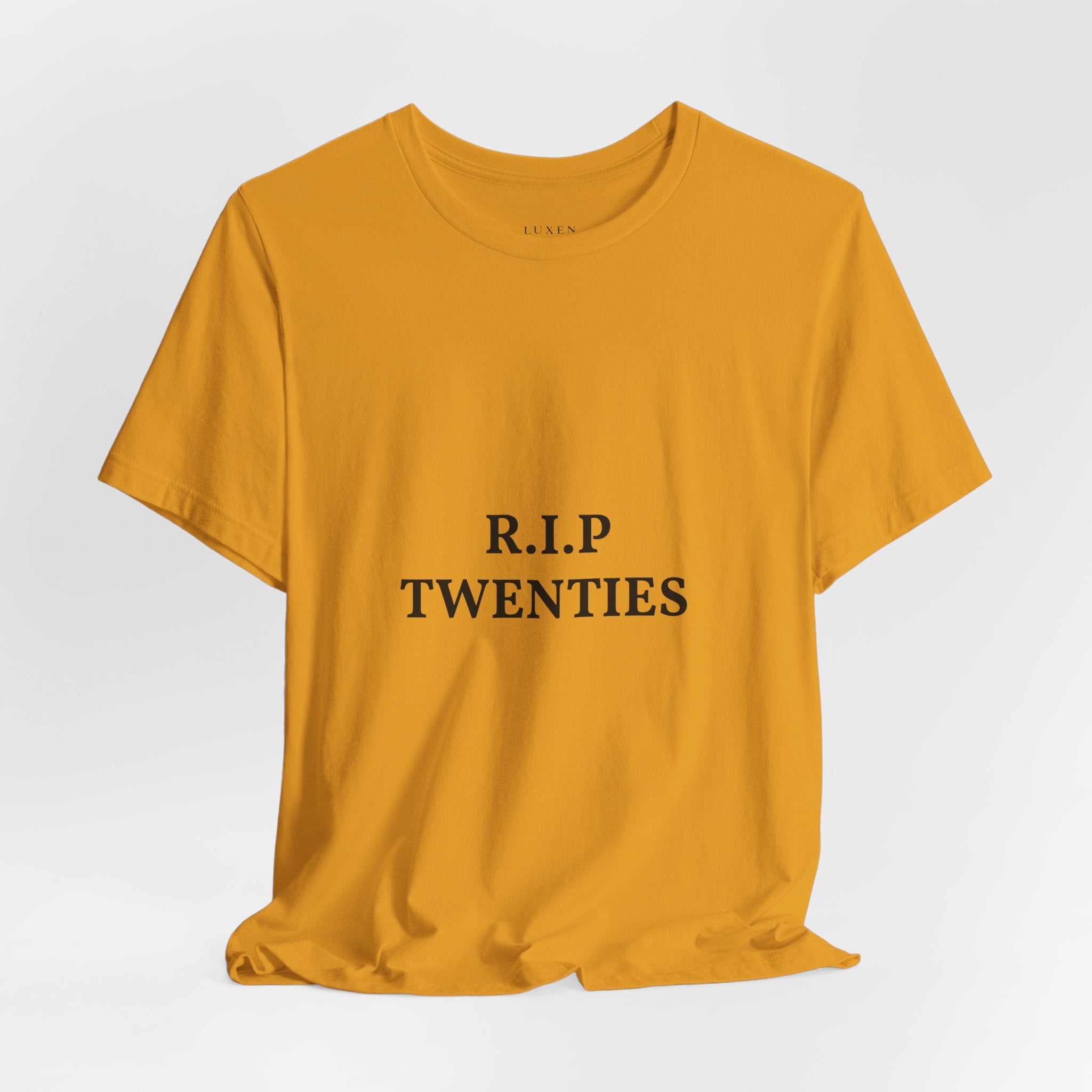 R.I.P. TWENTIES Tee — “Thank You Twenties, Let’s Party” 30th Birthday Shirt
