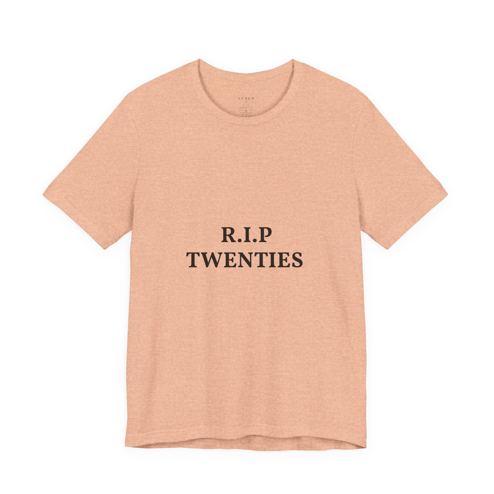 R.I.P. TWENTIES Tee — “Thank You Twenties, Let’s Party” 30th Birthday Shirt