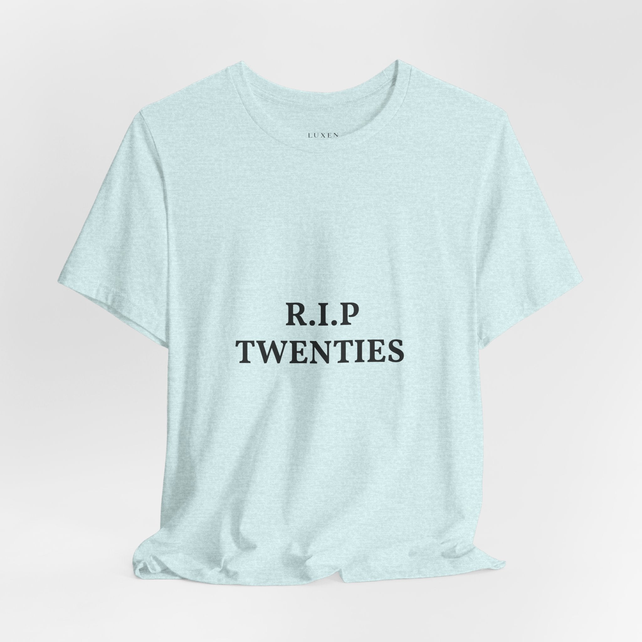 R.I.P. TWENTIES Tee — “Thank You Twenties, Let’s Party” 30th Birthday Shirt