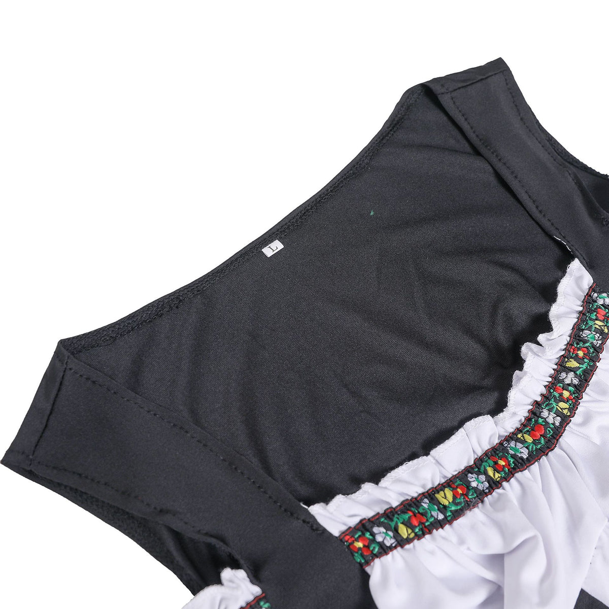 Oktoberfest Costume supplier detail showing the coordinated color design.