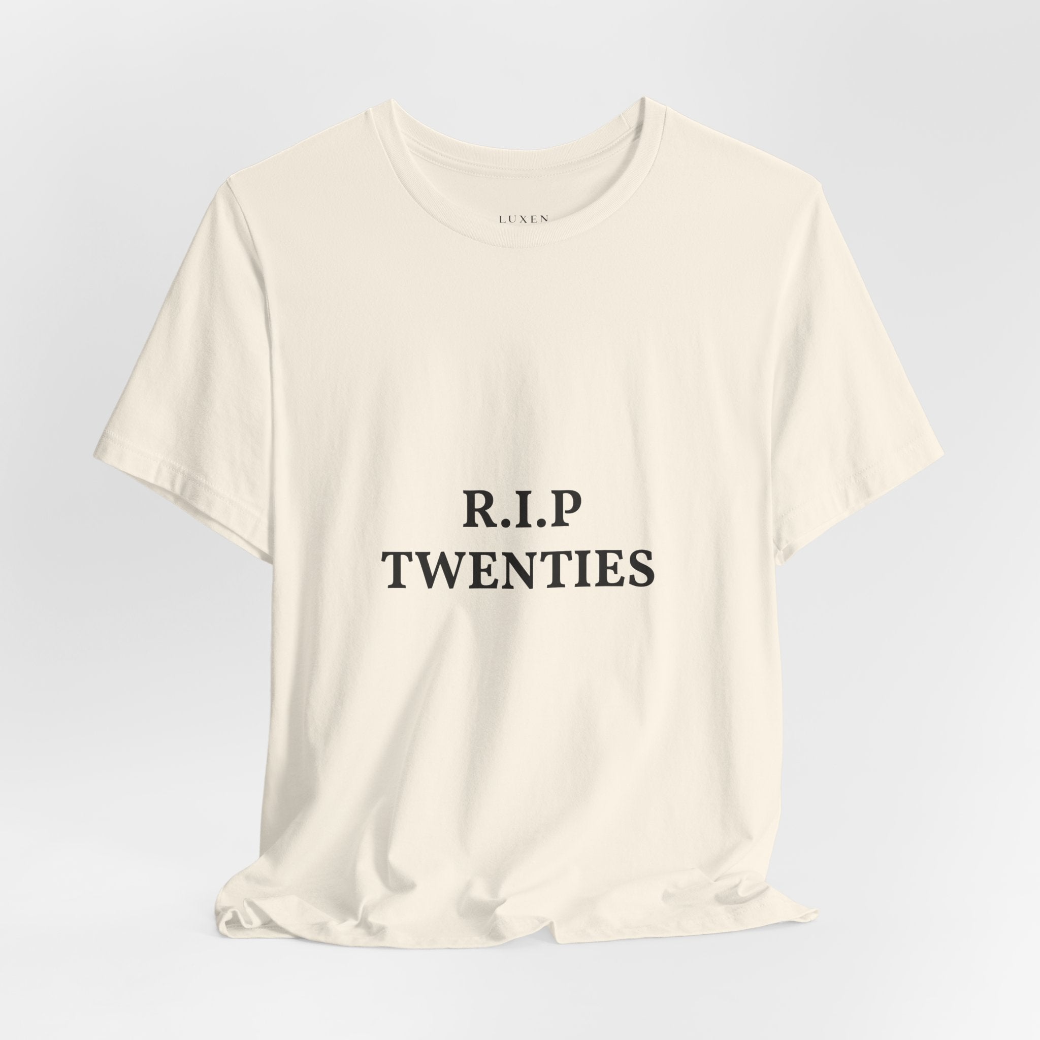 R.I.P. TWENTIES Tee — “Thank You Twenties, Let’s Party” 30th Birthday Shirt