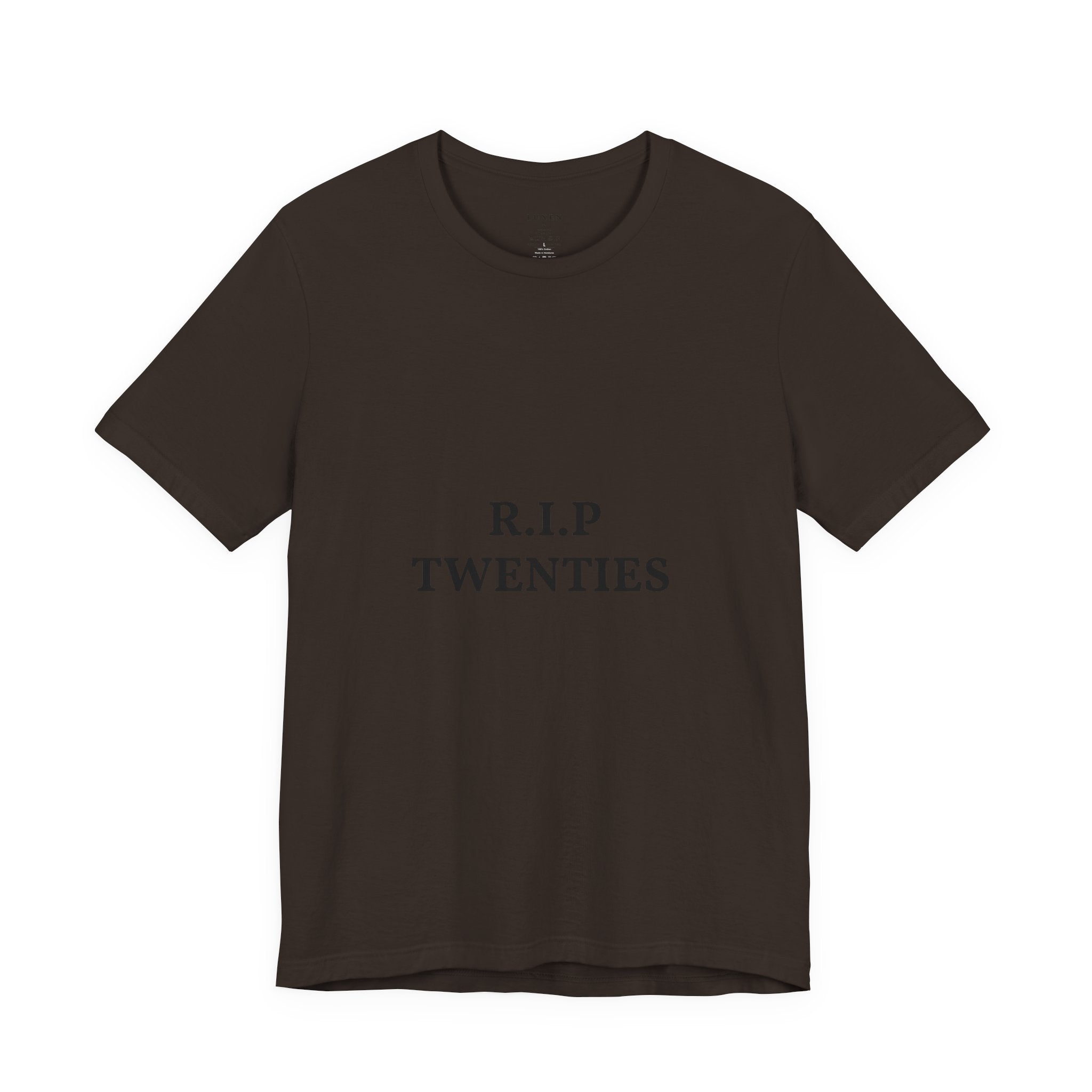 R.I.P. TWENTIES Tee — “Thank You Twenties, Let’s Party” 30th Birthday Shirt
