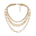 Chain Reaction Chunky Choker Necklace