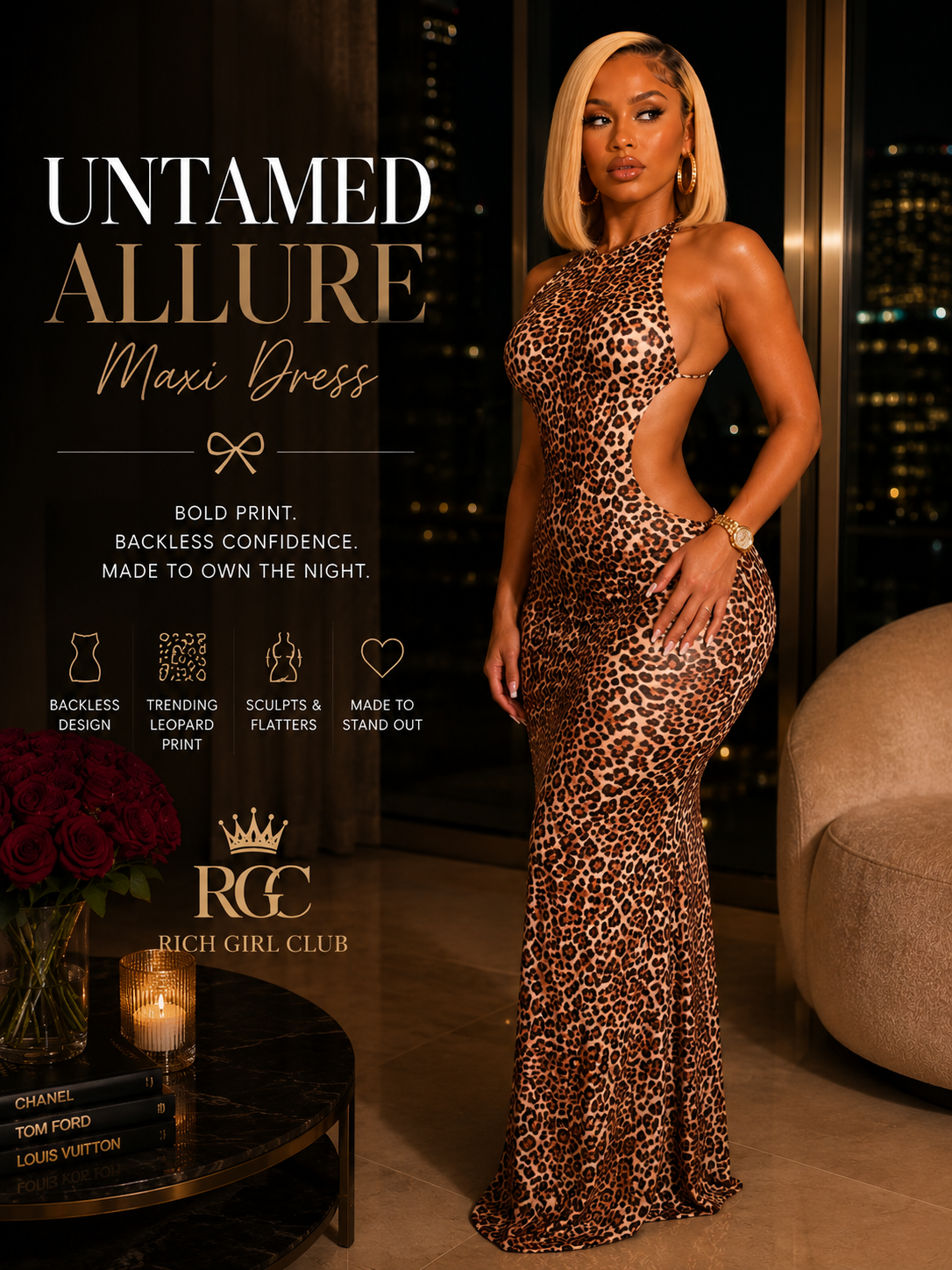 Untamed Allure Maxi Dress
