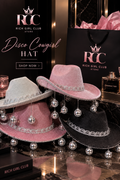 Main Event Glitter Cowboy Hat RGC branded campaign hero