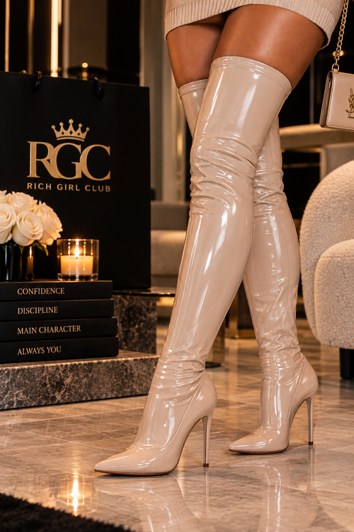 Over The Knee Heel Boots