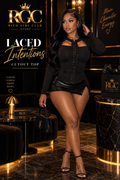 Laced Intentions Cutout Top