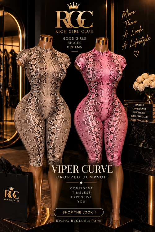Viper Curve Cropped Jumpsuit