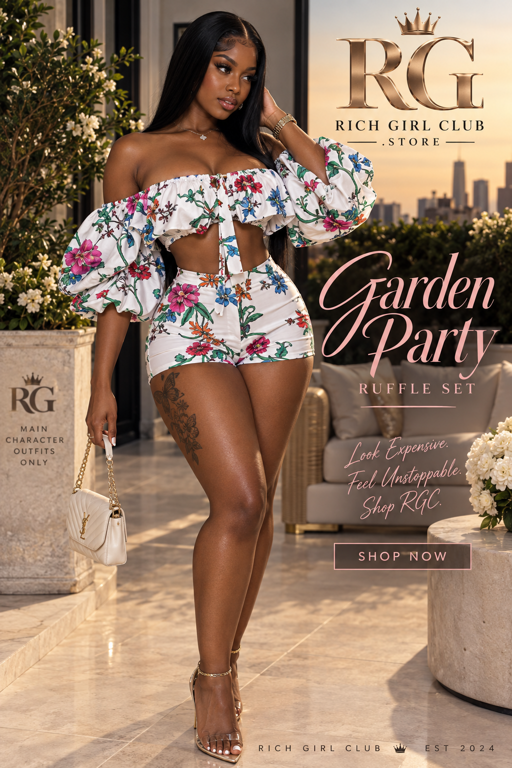 Garden Party Ruffle Set