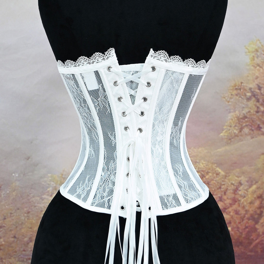 Black Lace Corset Top