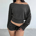 Riviera Stripe Two-Piece Set