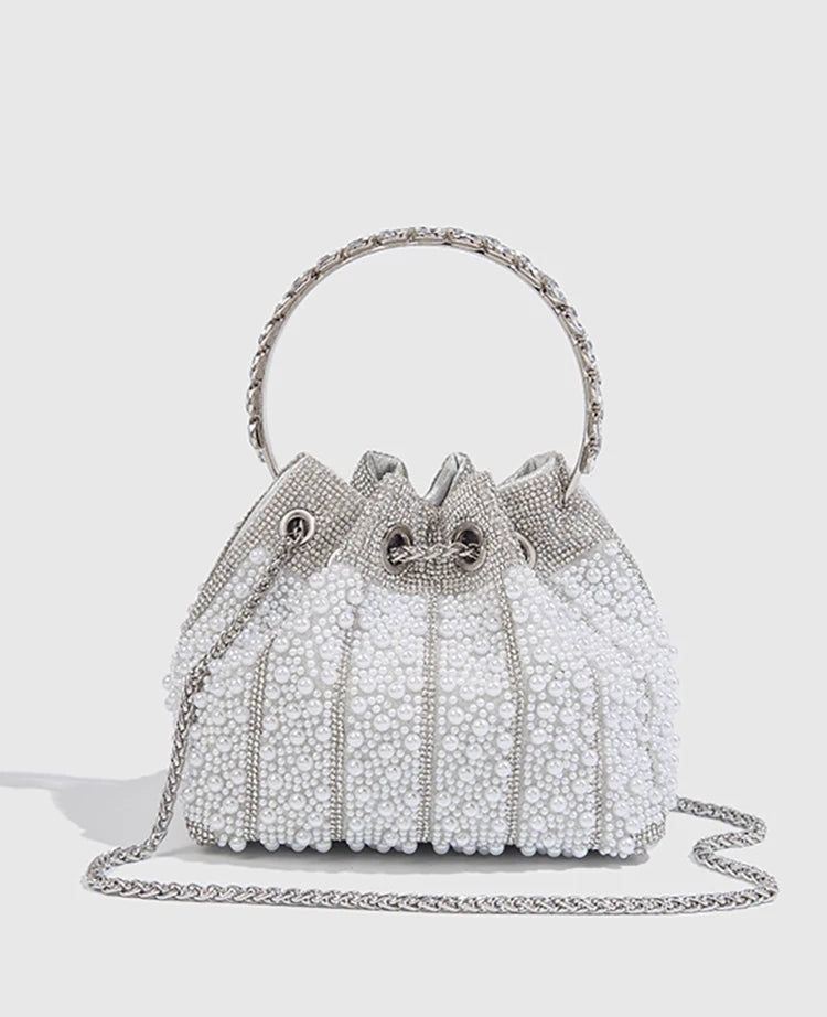 Main Character Rhinestone Clutch