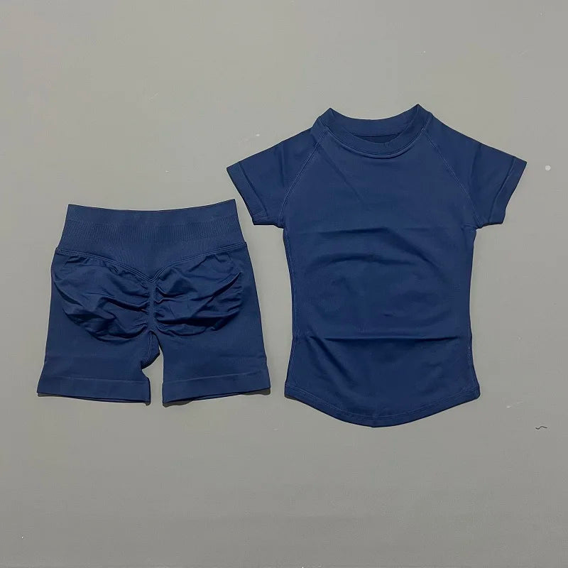 Seamless Yoga Two-Piece Set