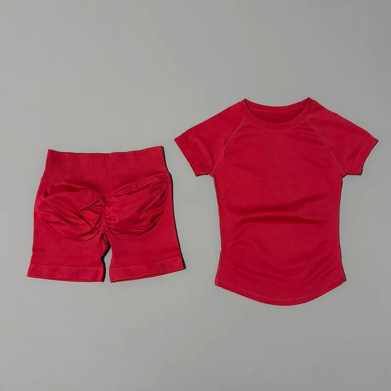 Seamless Yoga Two-Piece Set