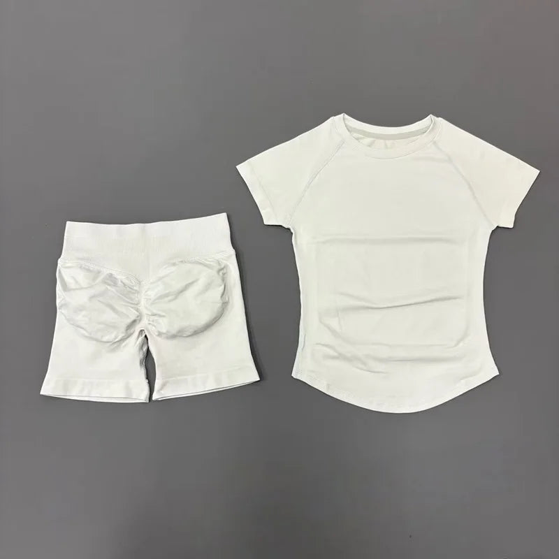 Seamless Yoga Two-Piece Set