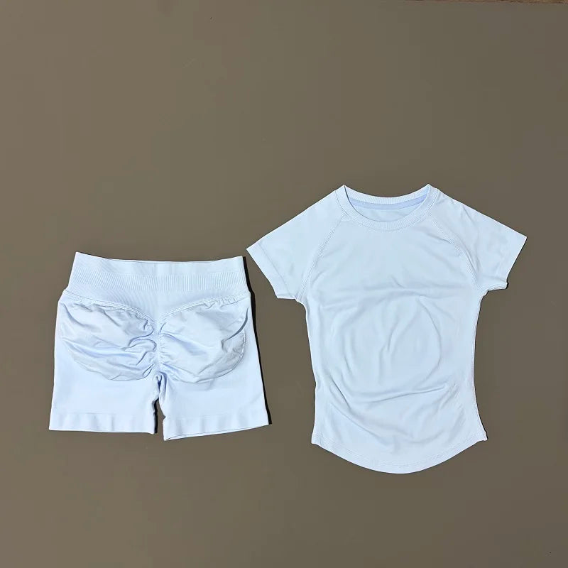 Seamless Yoga Two-Piece Set