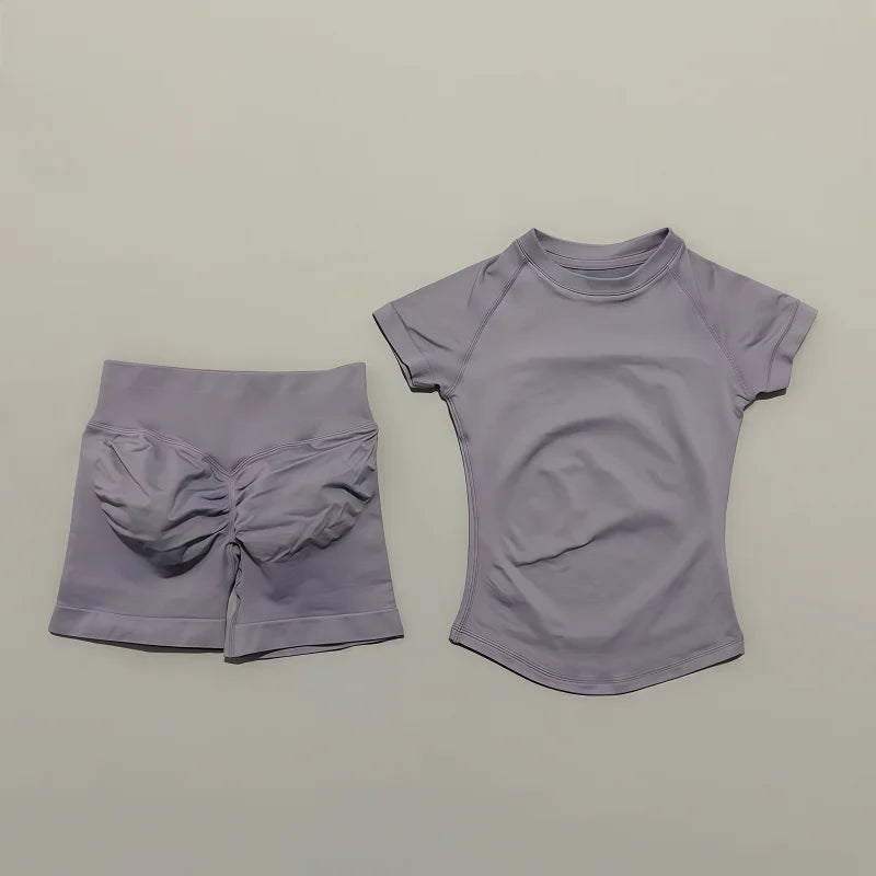Seamless Yoga Two-Piece Set
