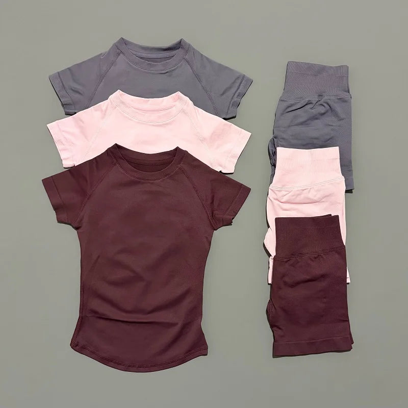 Seamless Yoga Two-Piece Set