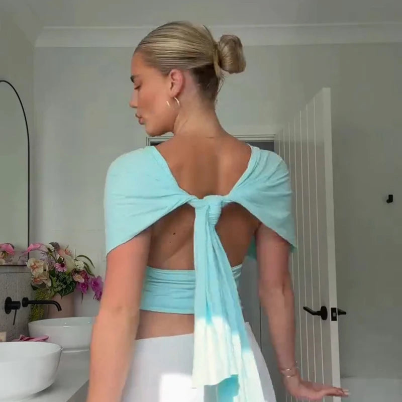 Vixen Ruched Plunge Top