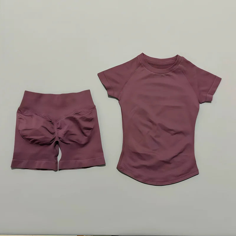 Seamless Yoga Two-Piece Set