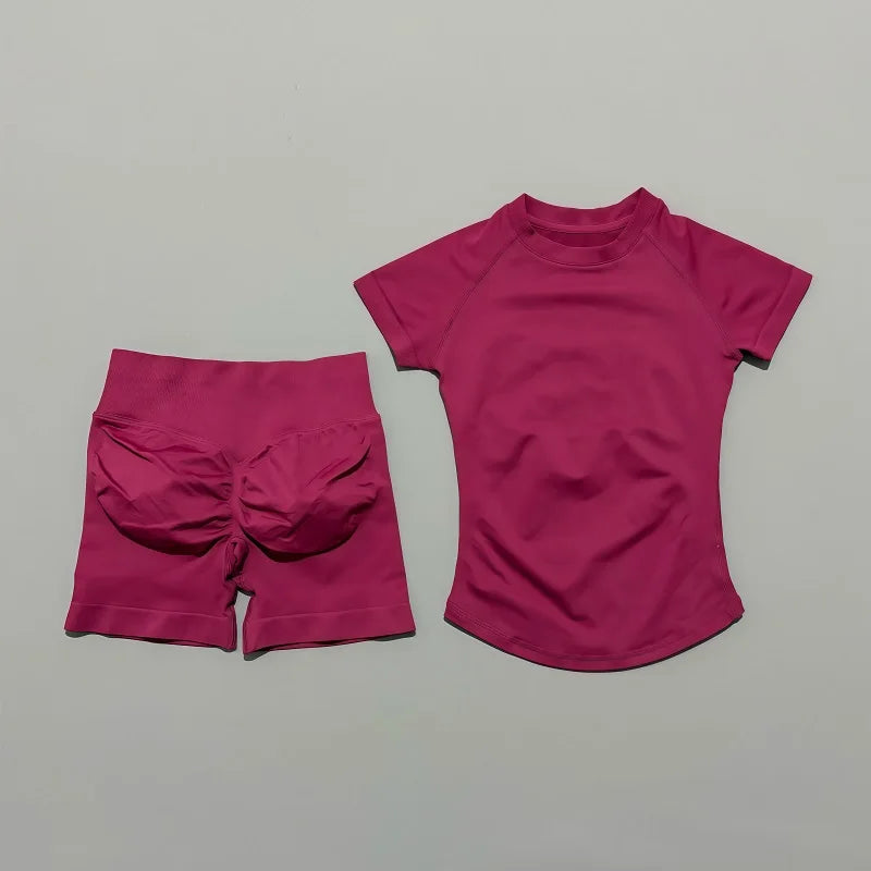 Seamless Yoga Two-Piece Set