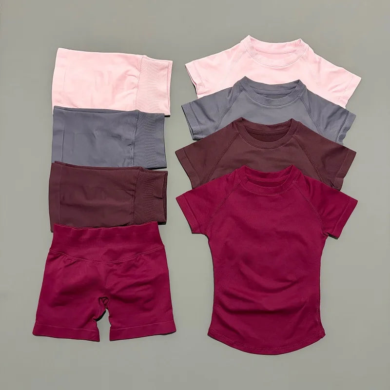 Seamless Yoga Two-Piece Set