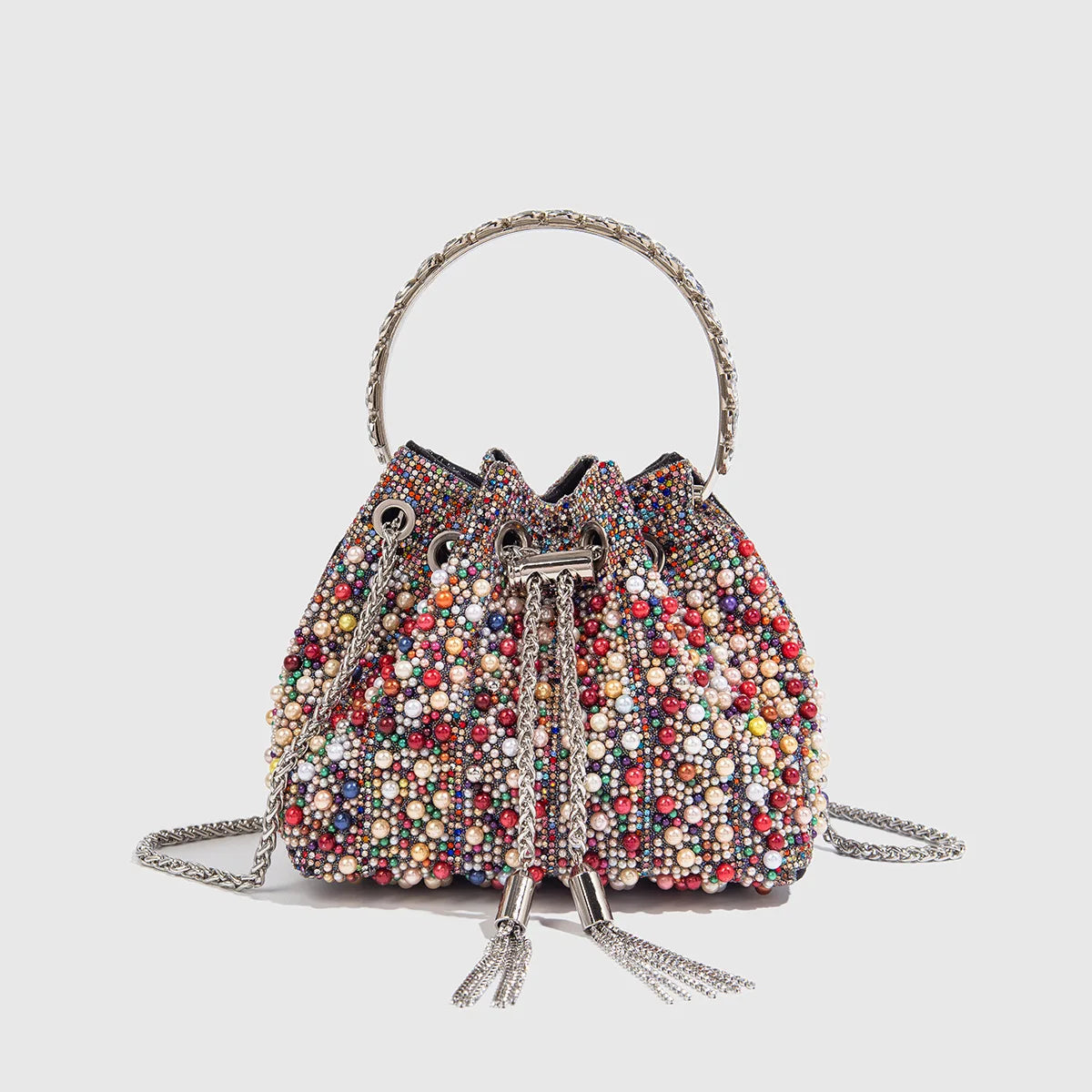 Main Character Rhinestone Clutch