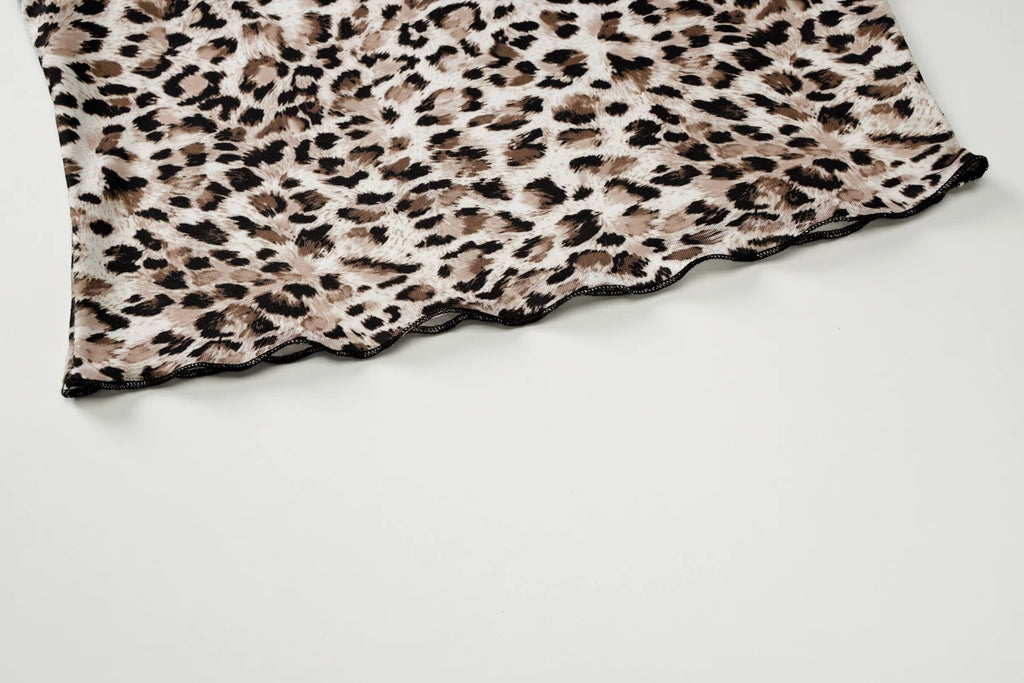 Wild Luxury Leopard Tie-Bow Cami