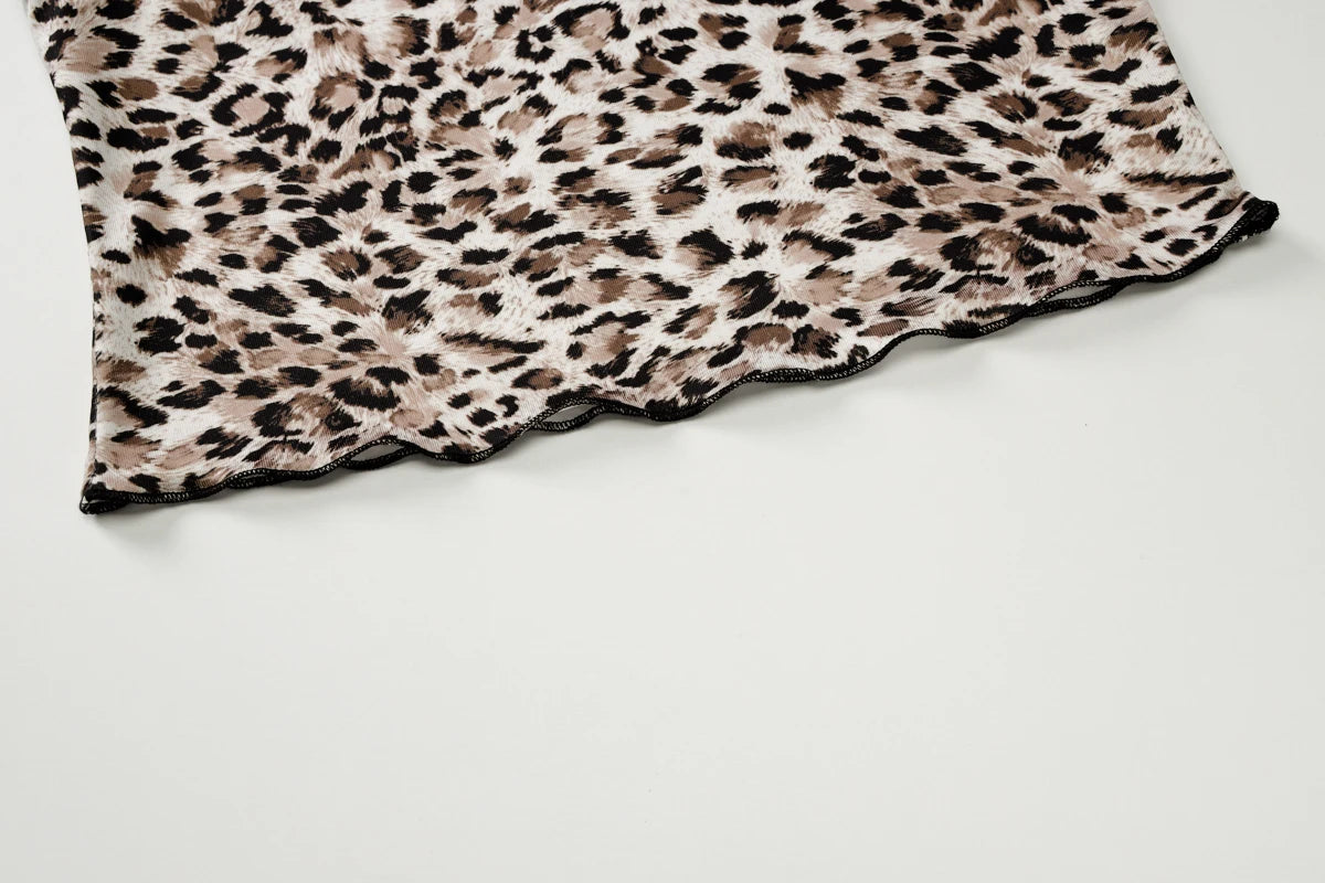 Wild Luxury Leopard Tie-Bow Cami