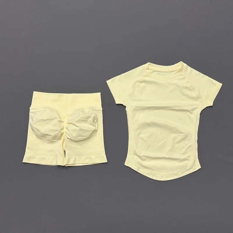 Seamless Yoga Two-Piece Set