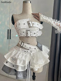 Y2K Punk Princess Two-Piece Set