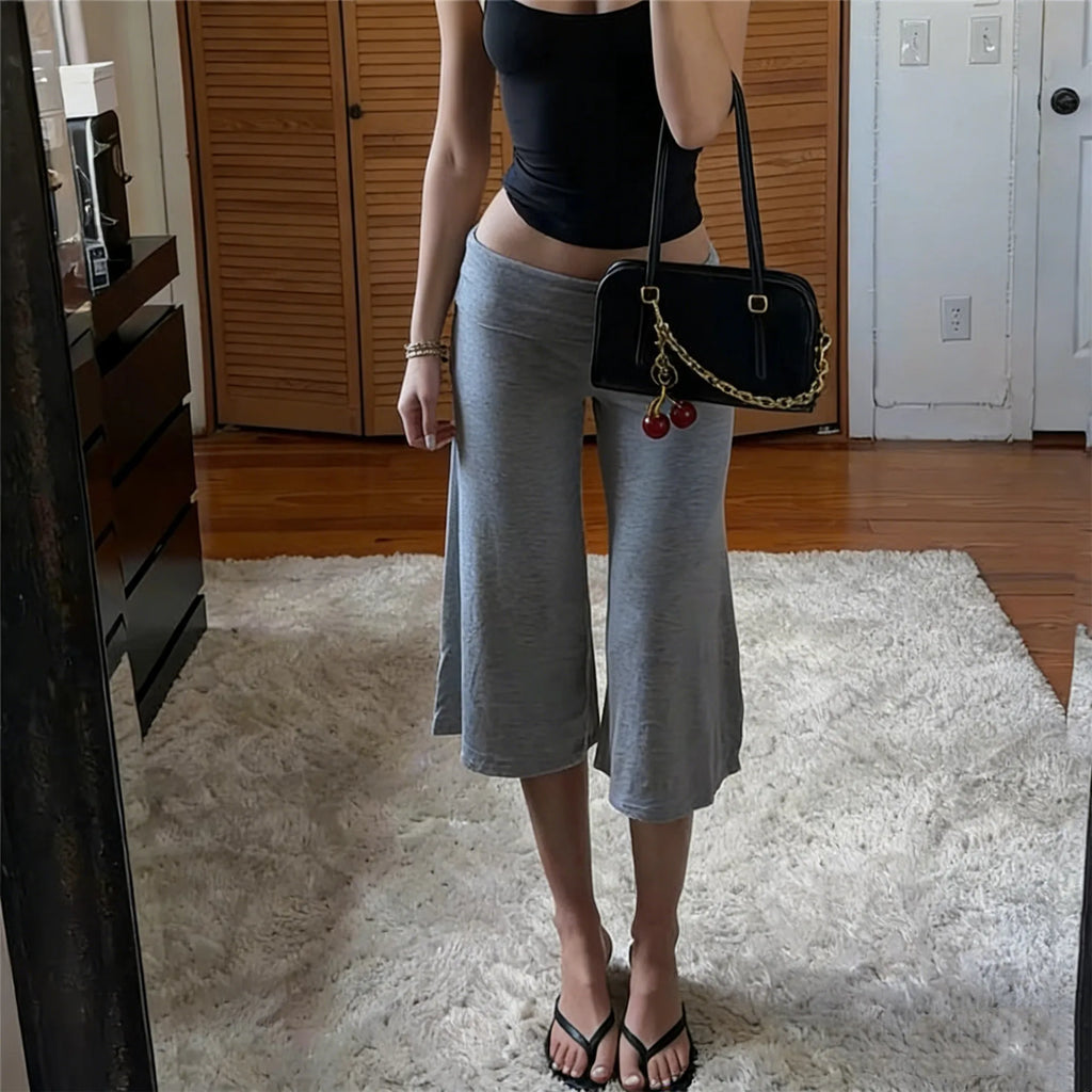 Uptown Wide-Leg Gauchos