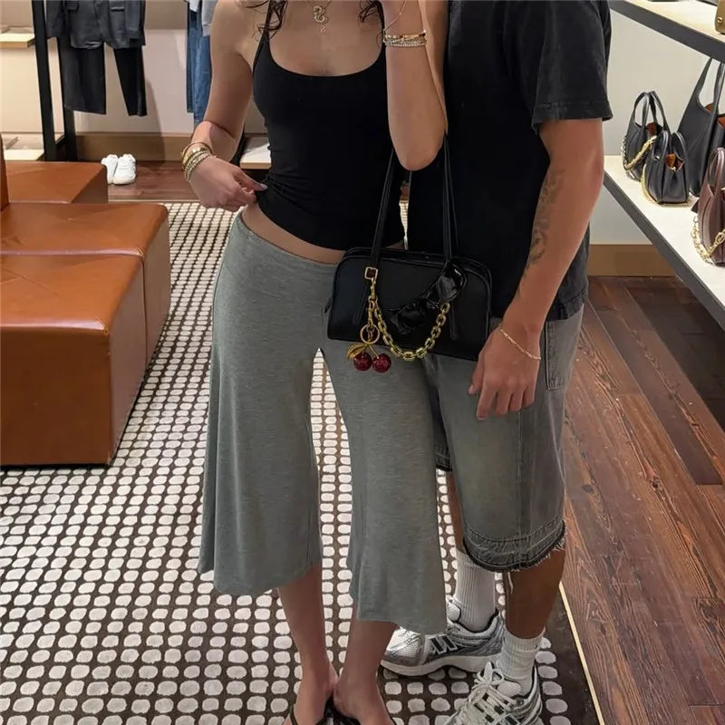 Uptown Wide-Leg Gauchos