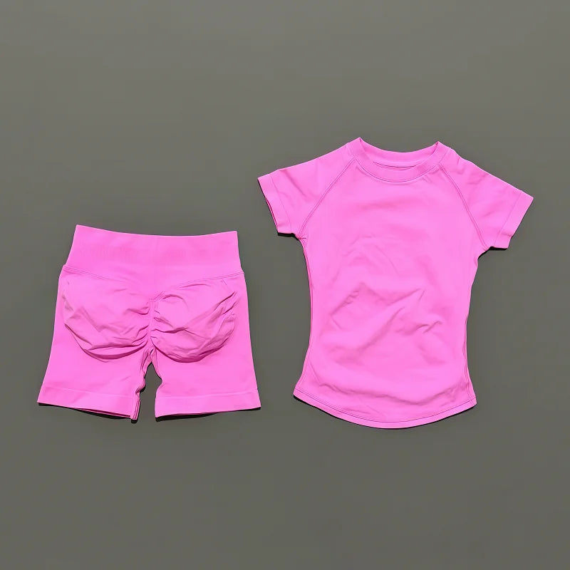 Seamless Yoga Two-Piece Set