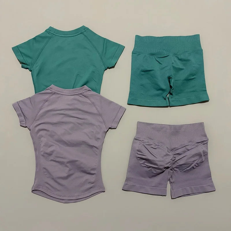 Seamless Yoga Two-Piece Set