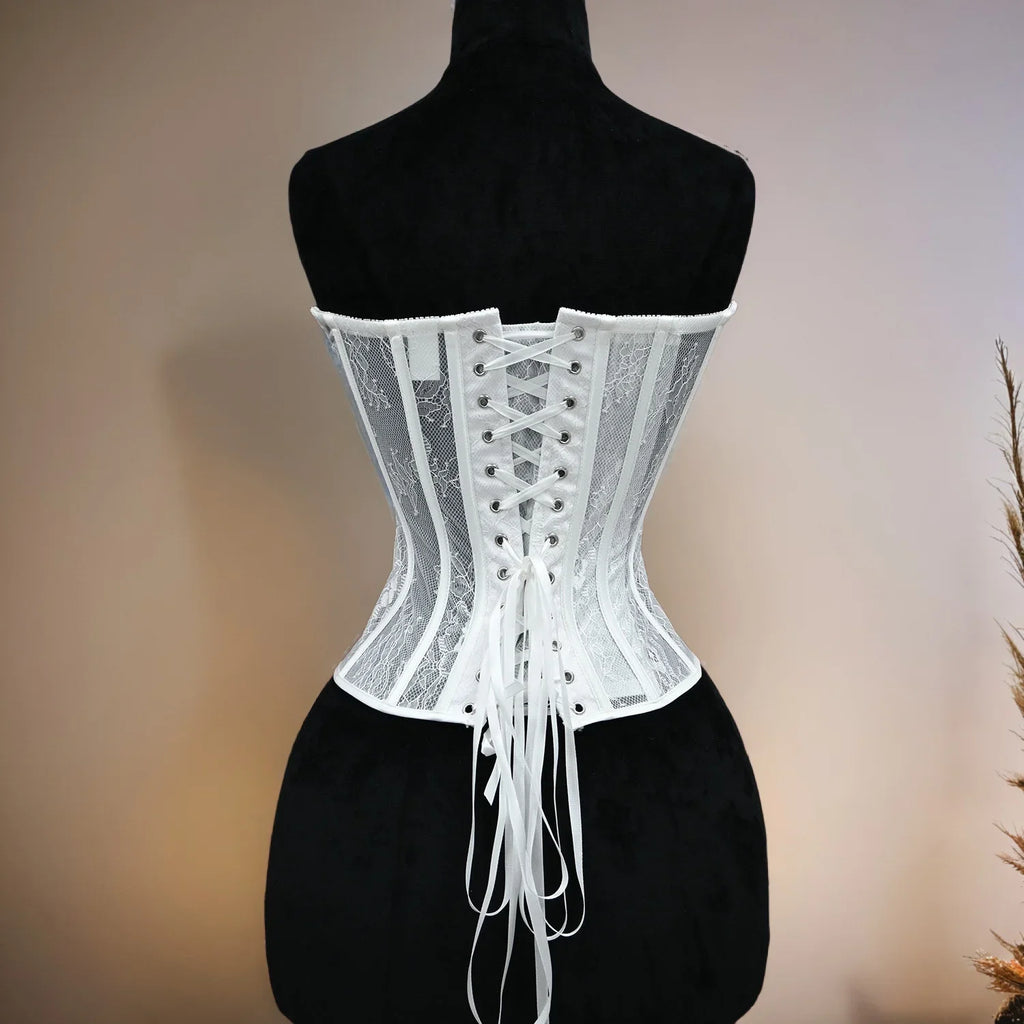 Black Lace Corset Top