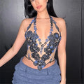 Bloom Sheer Mesh Top