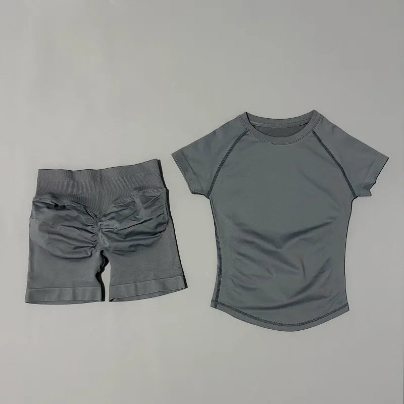 Seamless Yoga Two-Piece Set