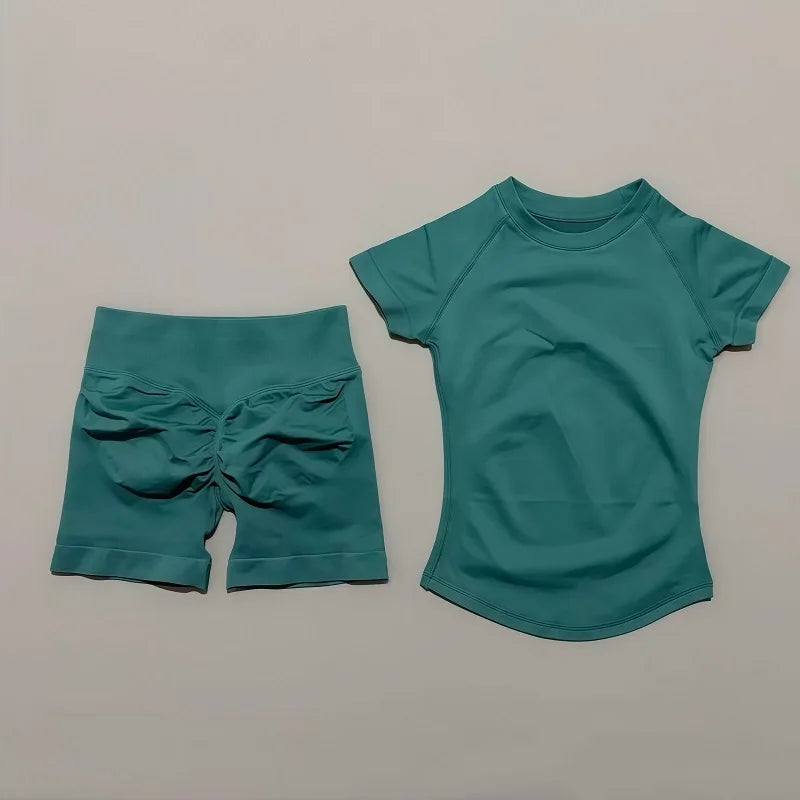 Seamless Yoga Two-Piece Set