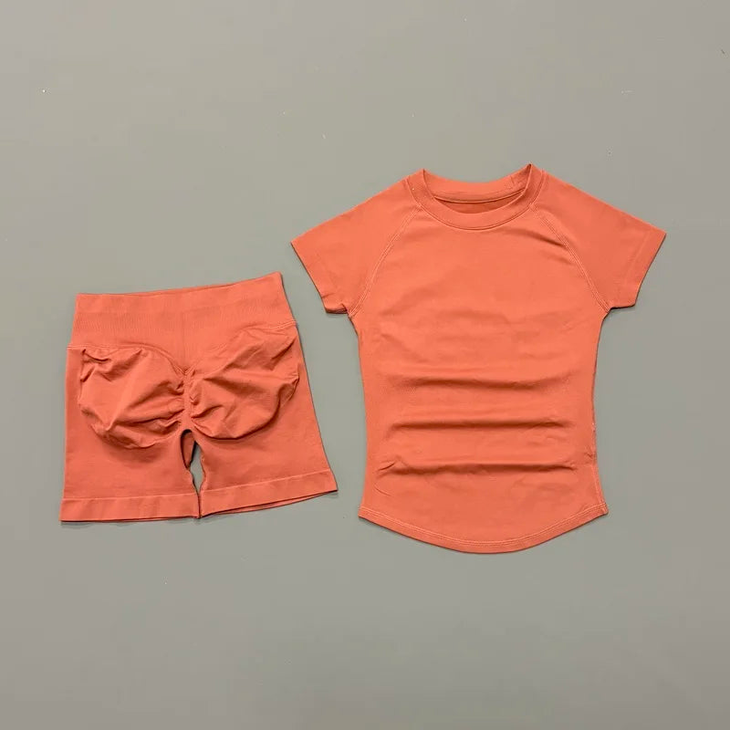 Seamless Yoga Two-Piece Set